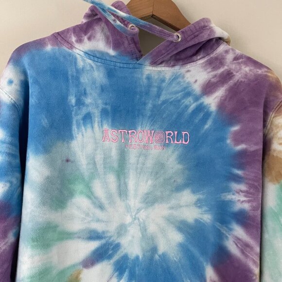 Travis Scott Astroworld Festival The Sights Are Vivid Hoodie Men's Size Small - Picture 5 of 6